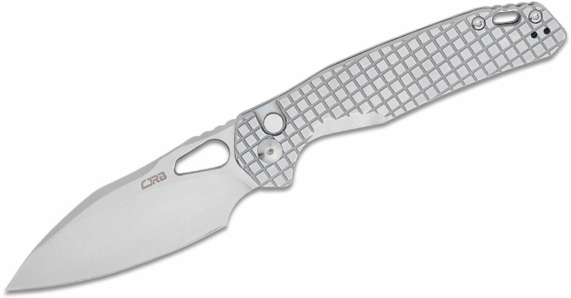 CJRB Frack zavírací kapesní nůž stonewash, celokovový - 1 kus