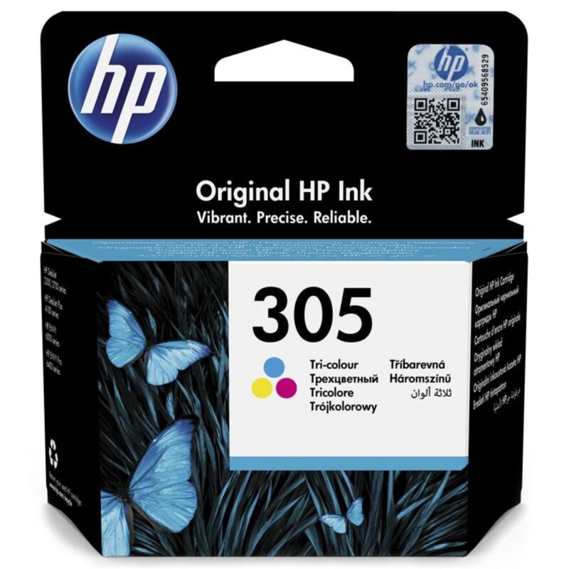 Cartridge HP 3YM60AE  , č. 305 -  tříbarevná