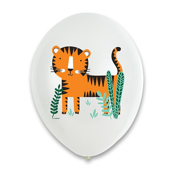 Nafukovací balónky Get Wild 6 ks AMSCAN