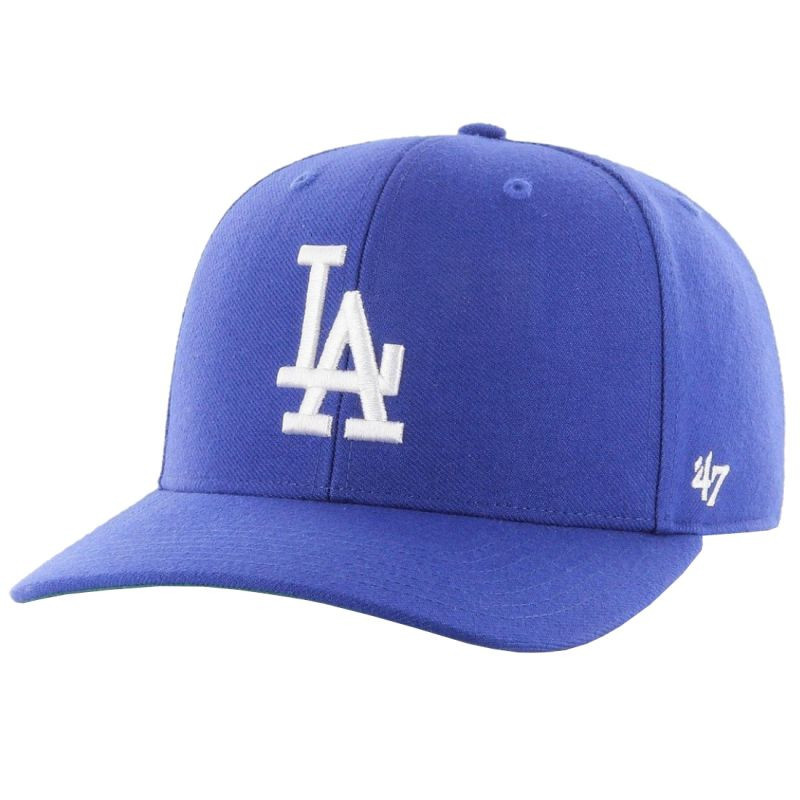 47 Brand MLB Los Angeles Dodgers Cold Zone Cap B-CLZOE12WBP-RYC Blue One size OSFM