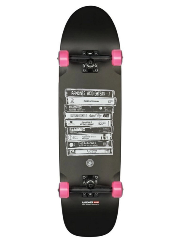 Globe skateboard Shooter Ramones / Hey Ho | Černá | Velikost skate 8,625"