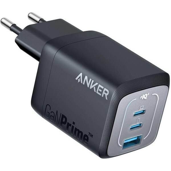 Anker nabíječka do sítě Prime GaN 67W, 2xUSB-C, 1xUSB-A černá