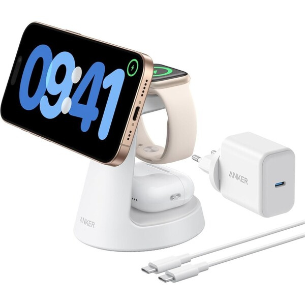 Anker MagGo B25M4 Bílá
