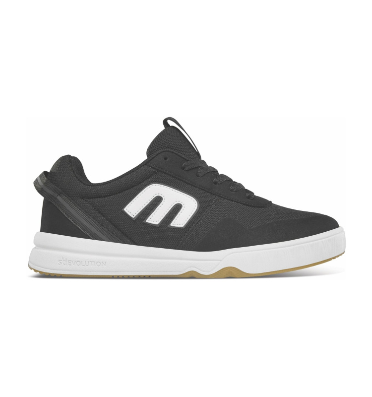 Etnies pánské boty Ranger Lt Black/White/Gum | Černá | Velikost 11 US