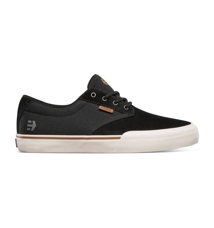 Etnies pánské boty Jameson Vulc Black/Silver | Černá | Velikost 11 US