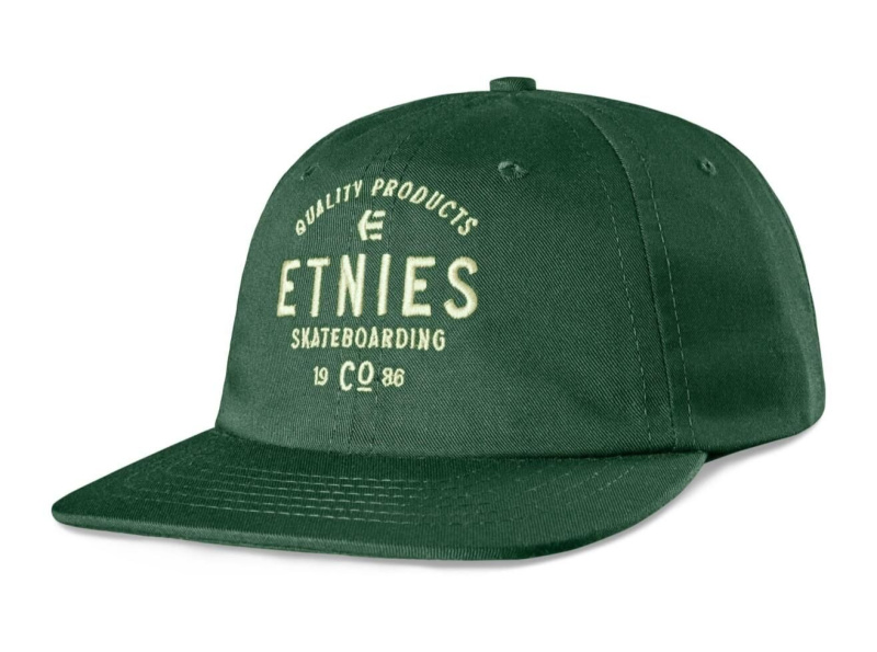 Etnies kšiltovka Skate Co Strapback Green | Zelená | Velikost One Size