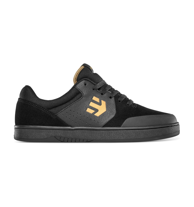 Etnies pánské boty Marana Black/Gold | Černá | Velikost 9,5 US
