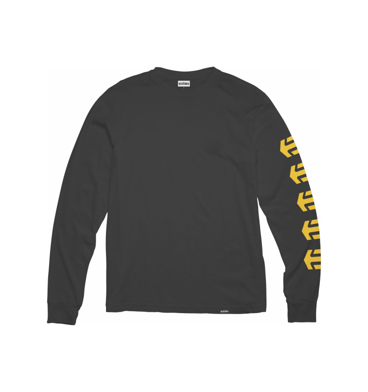 Etnies pánské tričko Thomas Hooper L/S Black | Černá | Velikost L