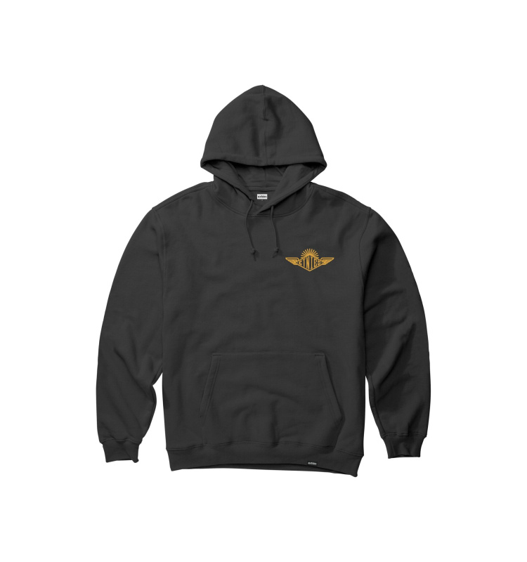 Etnies pánská mikina Wings Black | Černá | Velikost XL