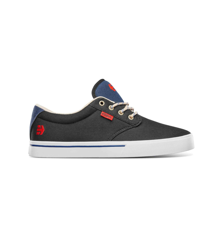 Etnies pánské boty Jameson 2 Eco Black/Navy | Černá | Velikost 10,5 US
