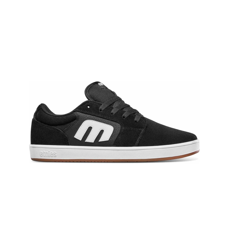 Etnies pánské boty Cresta Black/White | Černá | Velikost 13 US