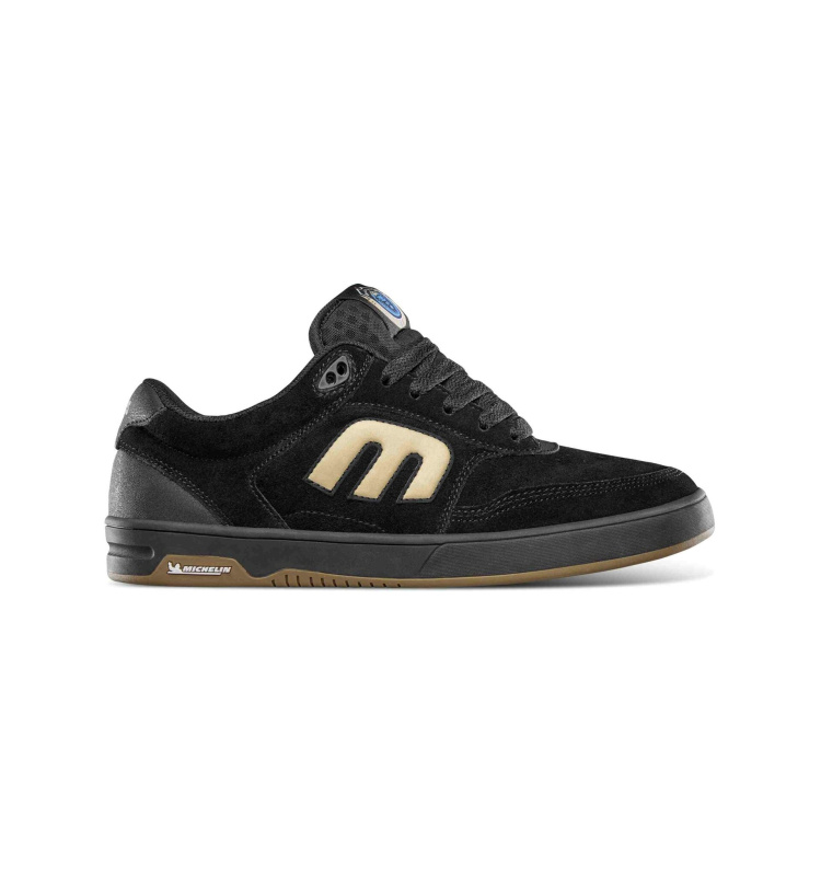 Etnies pánské boty The Aurelien Michelin Black/Gold | Černá | Velikost 11 US