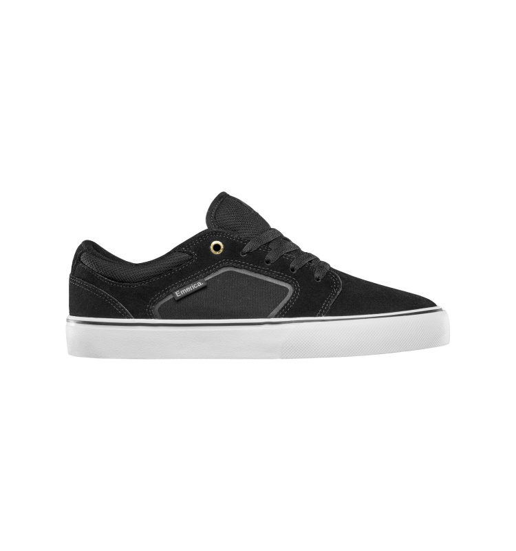 Emerica pánské boty Cadence Black / White / Gold | Černá | Velikost 11 US