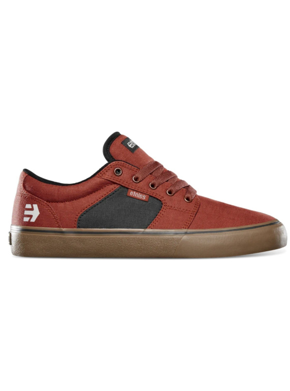 Etnies pánské boty Barge LS Brown / Gum / Gold | Hnědá | Velikost 10 US
