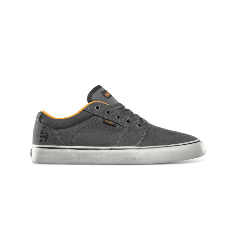 Etnies pánské boty Barge LS Dark Grey / Black / Orange | Šedá | Velikost 46 EU