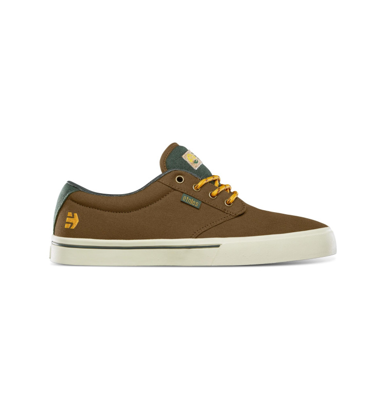 Etnies pánské boty Jameson 2 Eco X Tftf Brown / Green | Hnědá | Velikost 12 US