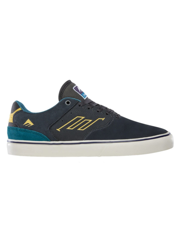 Emerica pánské boty The Low Vulc Dark Navy | Černá | Velikost 43 EU