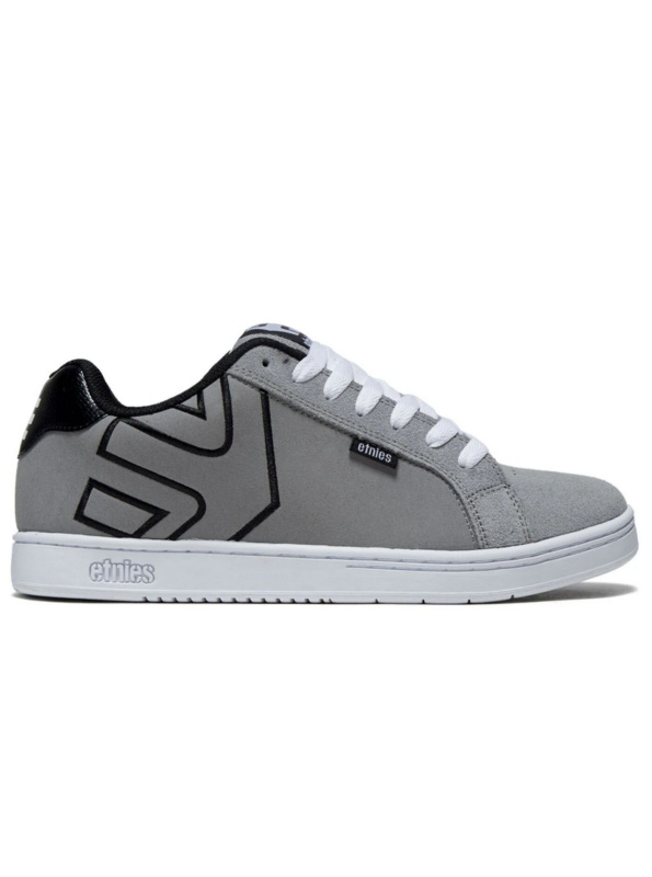 Etnies pánské boty Fader Light Grey / Black | Černá | Velikost 10 US