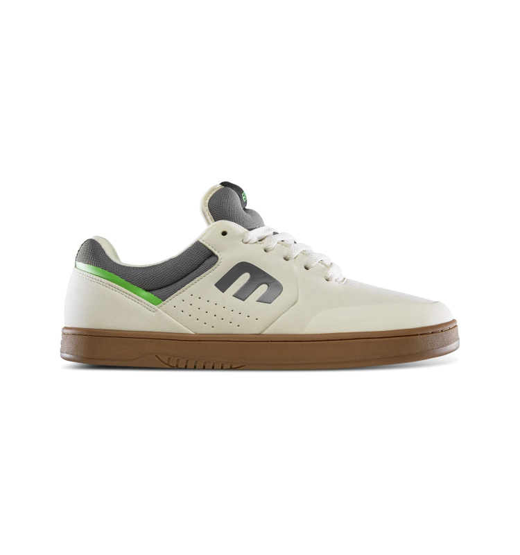 Etnies pánské boty Marana White / Grey / Gum | Bílá | Velikost 10 US