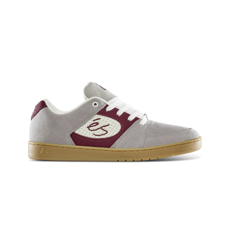 És pánské boty Accel Slim Grey / Burgundy | Šedá | Velikost 11 US