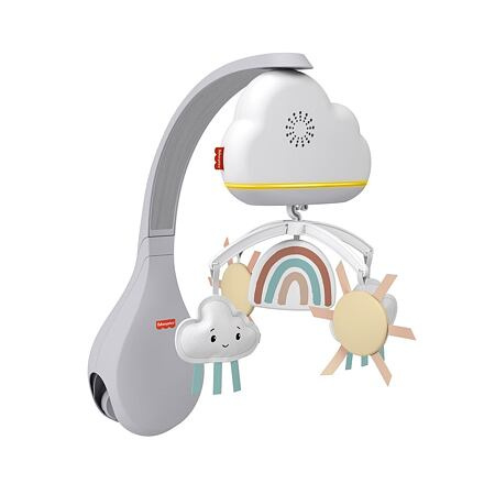 Fisher-Price Kolotoč nad postýlku - déšť s duhou