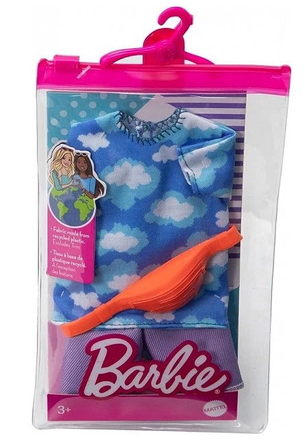 Mattel BRB Barbie sada oblečení pro Kena kraťasy ledvinka košile