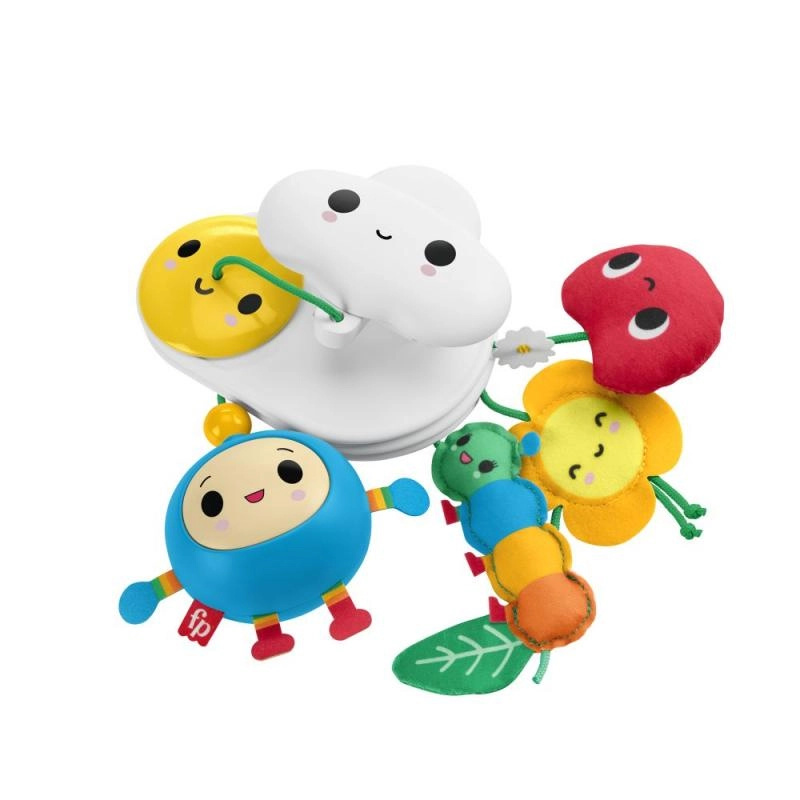 Mattel Fisher Price Happy World Závěsná kytička s mráčkem