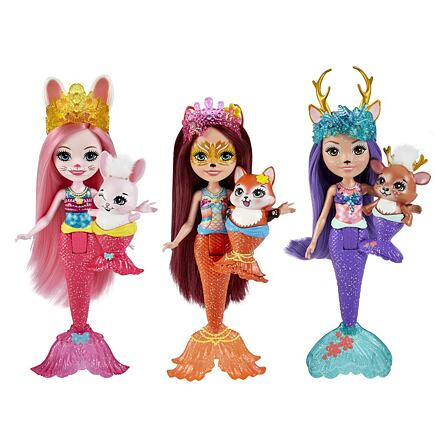 Mattel Enchantimals Mořská panna 3 ks