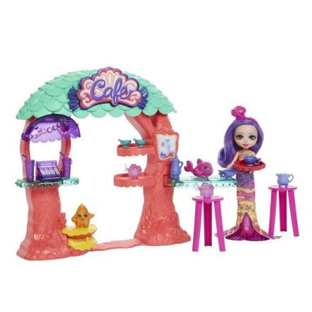 Mattel Enchantimals Ocean Kingdom Martina Mermaid & Sea Cave Cafe