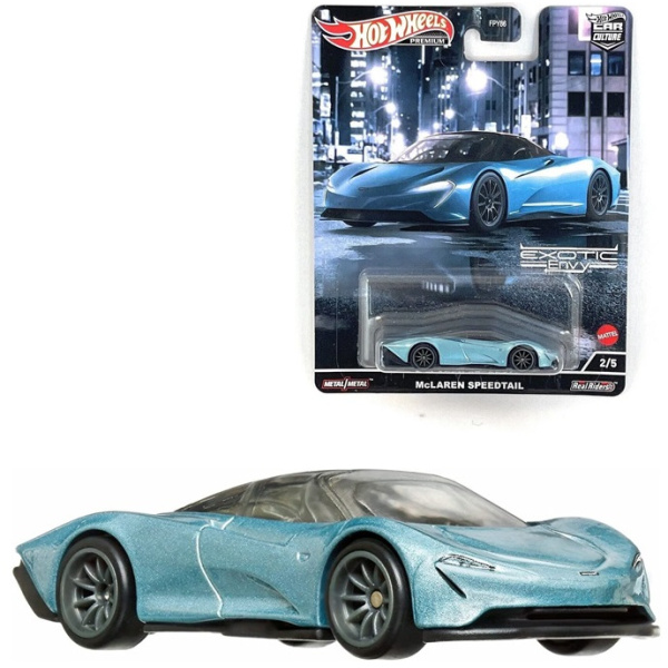 Mattel Hot Wheels Premium McLaren Speedtail 2/5