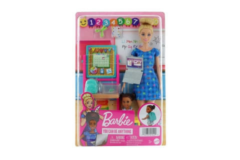 Barbie kariéra učitelka blondýna