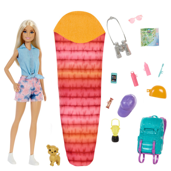 Mattel Barbie Dha Kempující panenka Malibu