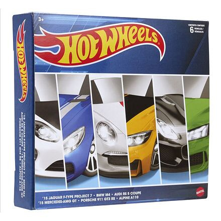 Mattel Hot Wheels Tématická kolekce Evropští velikáni