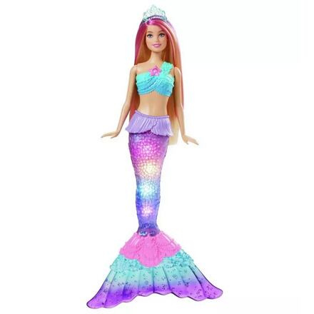 Barbie Blikající mořská panna Blondýnka
