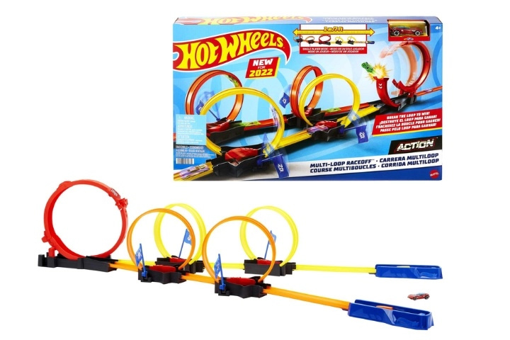 Hot Wheels závodní dráha s loopingem