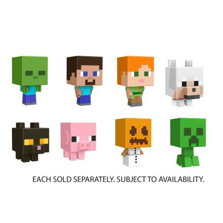 Mattel Minecraft Mini Mob hlava, více druhů