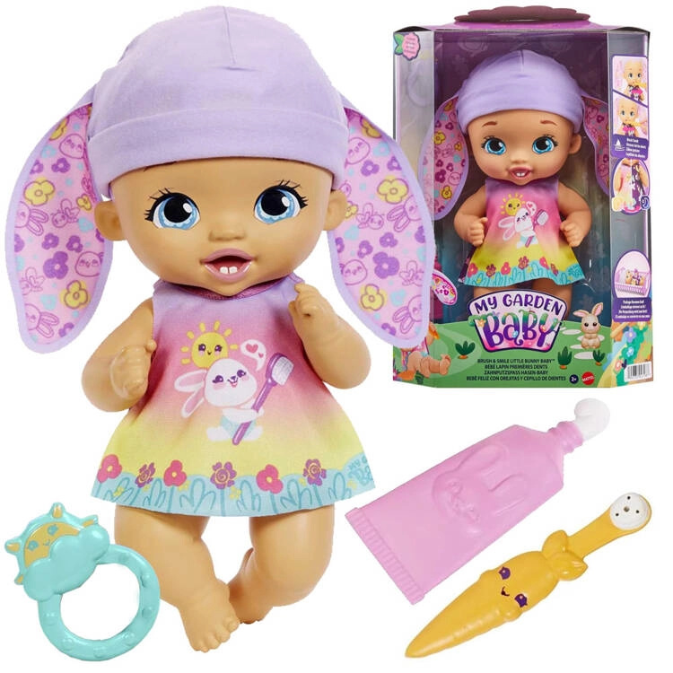 Mattel My Garden Baby™ Králičí miminko a první zoubky