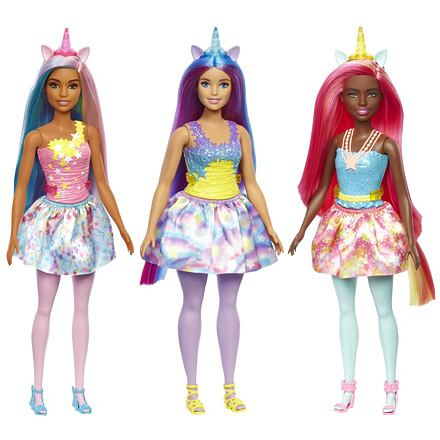 Mattel Barbie Kouzelná víla Jednorožec, 3 druhy