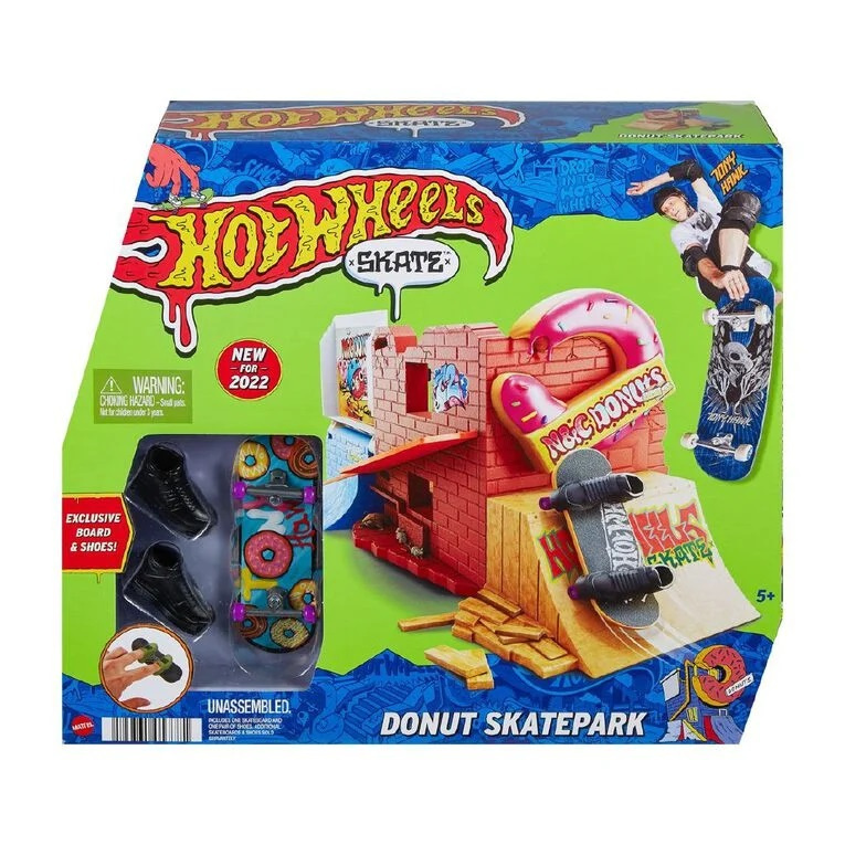 Hot Wheels Skate Stadium Skatepark set – Donut Skatepark