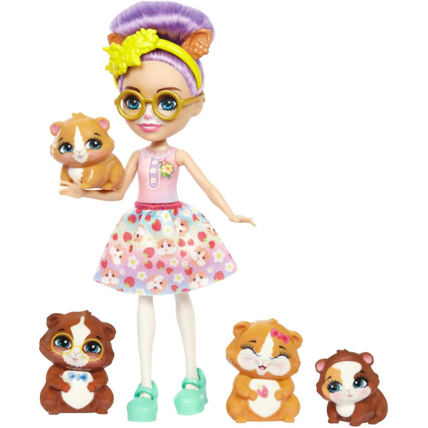 Mattel Enchantimals City Tails Glee Guinea Pig