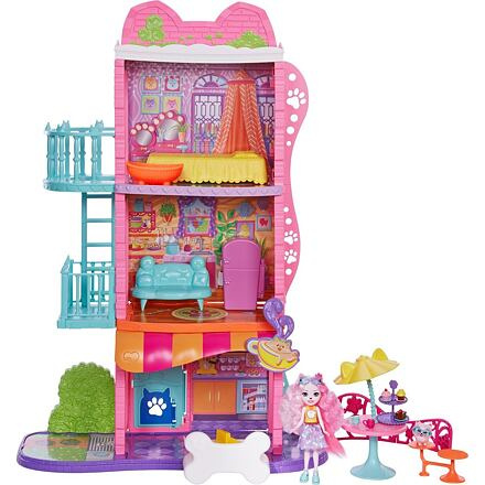 Mattel Enchantimals Byteček ve městě HHC18