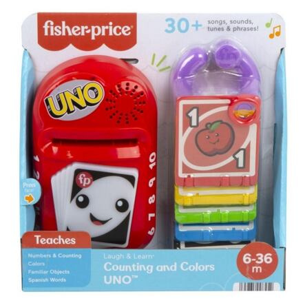 Fisher Price UNO pro nejmenší CZ/SK/ENG/HU/PL