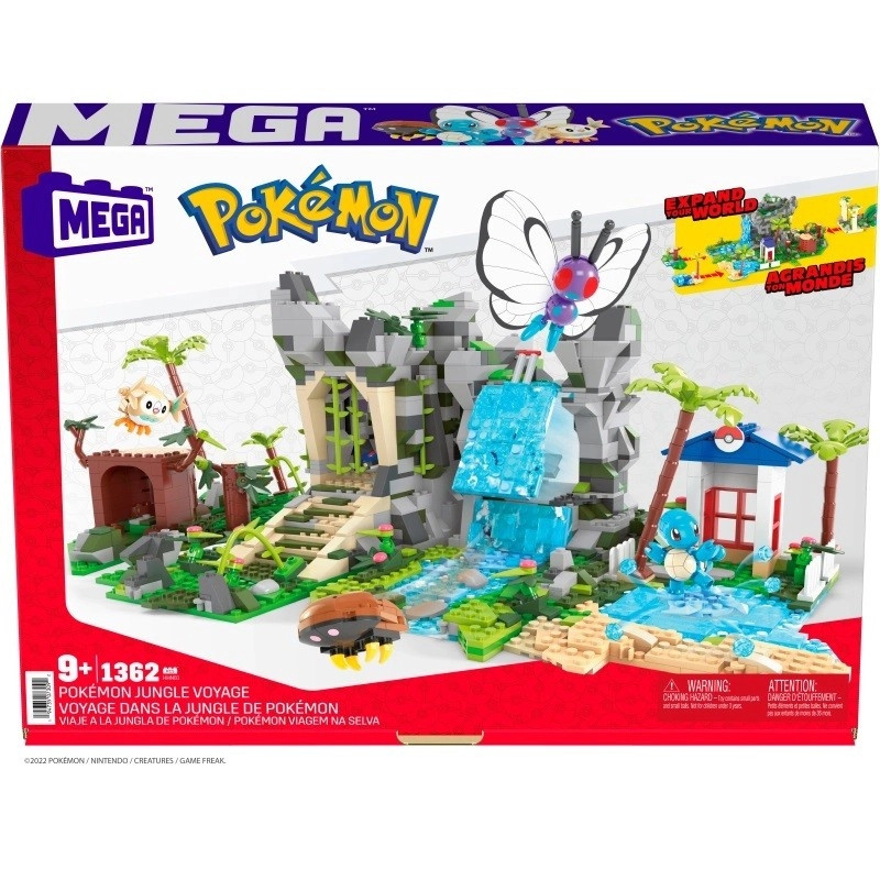 Mattel Pokémon Mega Construx Pokémon Jungle Voyage