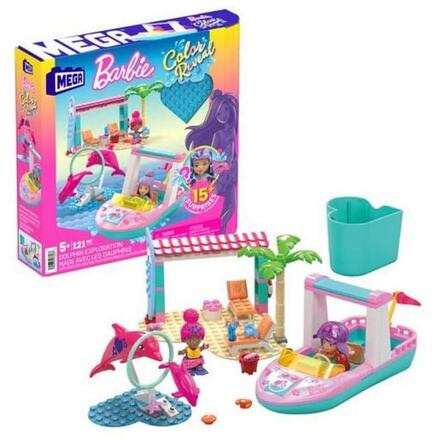 Mega Barbie Color Reveal dobrodružství s delfíny
