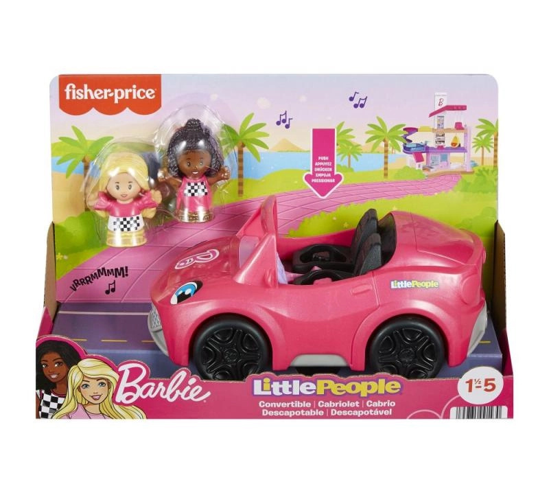 Fisher-Price Little People Barbie kabriolet se zvuky