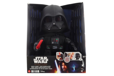 Star Wars plyšák Darth Vader se svítícím mečem a měničem hlasu 27 cm