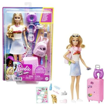 Barbie Panenka Malibu na cestách HJY18