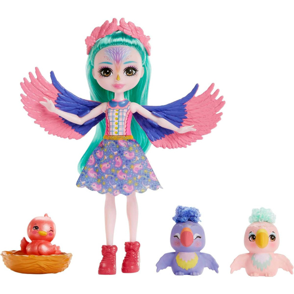 Mattel Enchantimals Rodinka Ptáčkové