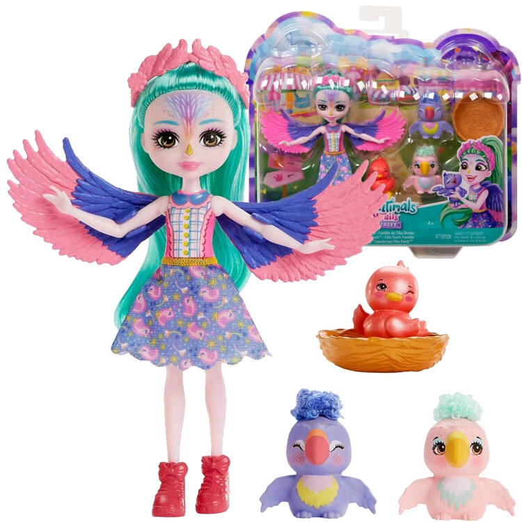 Mattel Enchantimals Rodinka Ptáčkové