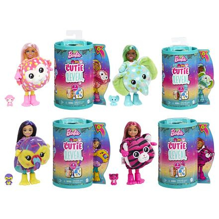 Mattel Barbie Cutie Reveal Chelsea Džungle, více druhů
